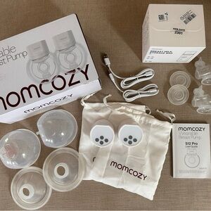 Momcozy Wearable Breast Pump S12 Pro - White